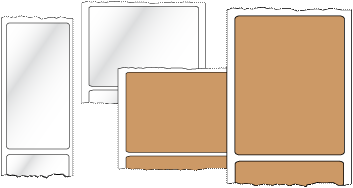 Roll labels for Primera & VIP inkjet printers