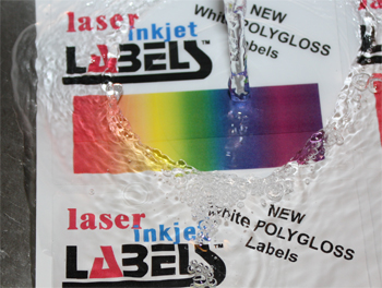 Water Proof Inkjet Labels 104