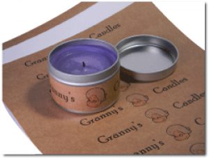 Candle Labels  Laser Inkjet Labels