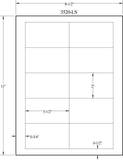 Free 1X3 Label Templates