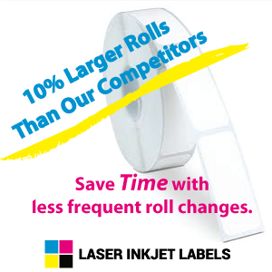 10% Larger Rolls than Our Competitors!