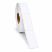 2.25 x 7.25 blank inkjet roll labels with 391 labels per roll