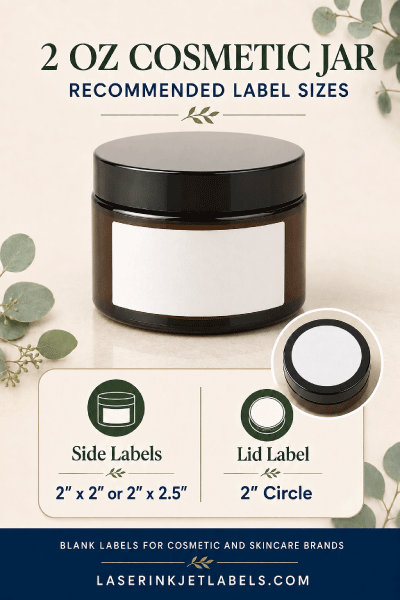2 oz cosmetic jar label guide