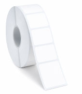3.5 x 3.75 rectangular inkjet roll labels