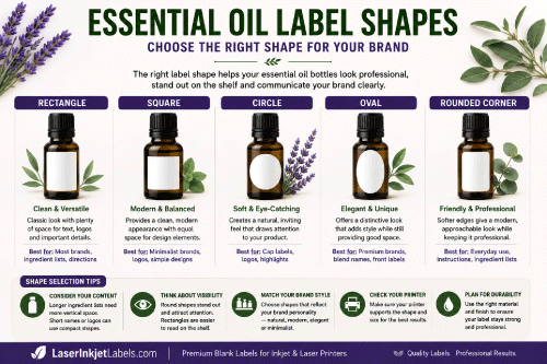 Rectangle versus circle labels
