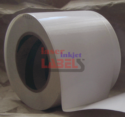 High gloss inkjet roll labels