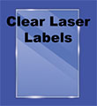 Clear Glossy Labels - Laser