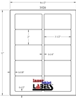 3.5" x 2" CLEAR GLOSSY LABELS Thumbnail #3
