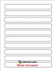 .75" x 7.25" RECTANGLE UNCOATED WHITE LABELS Thumbnail #1