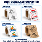 2.5" x 2.5" PREPRINTED ROLL LABEL Thumbnail #4