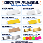 1.5" x 1.5" PREPRINTED ROLL LABEL Thumbnail #2