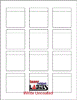 2.0625" x 2.15" UNCOATED WHITE LIP BALM LABELS Thumbnail #1