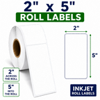 2" x 5" ROLL LABELS FOR COMPACT INKJET PRINTERS Thumbnail #3