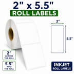 2" x 5.5" ROLL LABELS FOR COMPACT INKJET PRINTERS Thumbnail #4