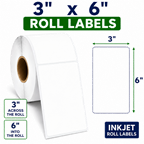 3" x 6" INKJET DOUBLE CAPACITY ROLL LABELS Thumbnail #4