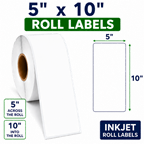 5" x 10" INKJET ROLL LABELS Thumbnail #3