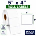 5" x 4" INKJET ROLL LABELS Thumbnail #3