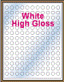 .5" CIRCLE GLOSSY WHITE LABELS Thumbnail