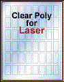 .75" x 1.5" CLEAR LASER GLOSSY LABELS Thumbnail