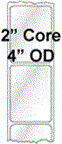 1.5" x 3.5" ROLL LABELS FOR COMPACT INKJET PRINTERS Thumbnail