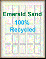 1.25" x 1.75" EMERALD SAND LABELS Thumbnail #1