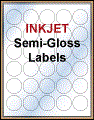 1.5" CIRCLE WHITE SEMI-GLOSS for INKJET Thumbnail