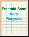 1.5" x 1" EMERALD SAND LABELS Thumbnail