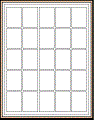 1.5" x 2" RECTANGLE UNCOATED WHITE LABELS Thumbnail