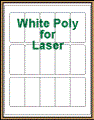 1.5" x 3" RECTANGLE WHITE POLY LASER LABELS Thumbnail