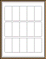 1.5" x 3" RECTANGLE UNCOATED WHITE LABELS Thumbnail