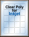 1.625" x 1.8125" CLEAR GLOSSY LABELS Thumbnail
