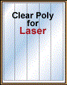 1.7" x 11" CLEAR LASER GLOSSY LABELS Thumbnail