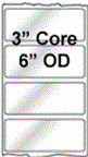 2.25" x 0.6875" INKJET ROLL LABELS Thumbnail