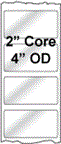 2.25" x 1.25" ROLL LABELS FOR COMPACT INKJET PRINTERS Thumbnail
