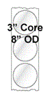 2.25" ROUND INKJET DOUBLE CAPACITY ROLL LABELS Thumbnail