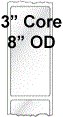 2.25" x 5.25" INKJET DOUBLE CAPACITY ROLL LABELS Thumbnail