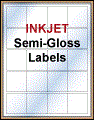 2" x 2" WHITE SEMI-GLOSS for INKJET Thumbnail