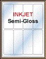 2" x 5" WHITE SEMI-GLOSS for INKJET Thumbnail