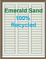 2.125" x 0.5" EMERALD SAND LABELS Thumbnail