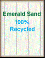 2.5" x 11" EMERALD SAND LABELS Thumbnail