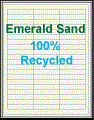 2.625" x 0.5" EMERALD SAND LABELS Thumbnail