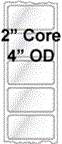3" x 1.5" ROLL LABELS FOR COMPACT INKJET PRINTERS Thumbnail