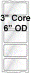 3" x 1.5" INKJET ROLL LABELS Thumbnail