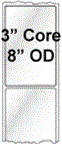 3" x 5" INKJET DOUBLE CAPACITY ROLL LABELS Thumbnail