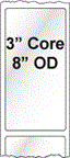 3" x 7" INKJET DOUBLE CAPACITY ROLL LABELS Thumbnail