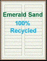 3.44" x 0.66" EMERALD SAND LABELS Thumbnail