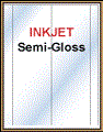 3.5" x 11" WHITE SEMI-GLOSS for INKJET Thumbnail