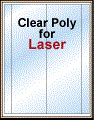 3.5" x 11" CLEAR LASER GLOSSY LABELS Thumbnail
