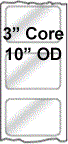 4" x 2.5" TRIPLE CAPACITY INKJET ROLL LABELS Thumbnail