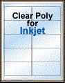 4" x 2" CLEAR GLOSSY LABELS Thumbnail